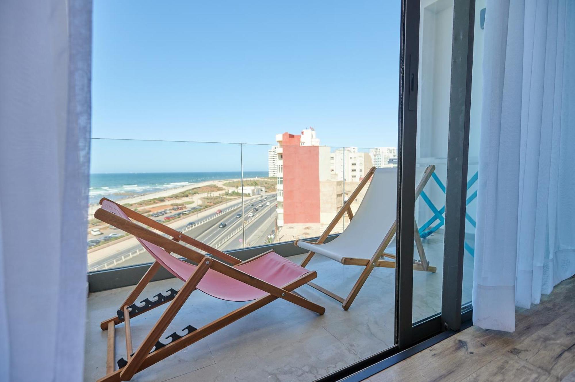 Apartment Sea View B22 -Mosquee Hassan II By Thecasaedition คาซาบลังกา ภายนอก รูปภาพ